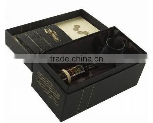 Decorative Wine Glass Packing Box For Display With Blister Insert (High Quality,Fast Printing)