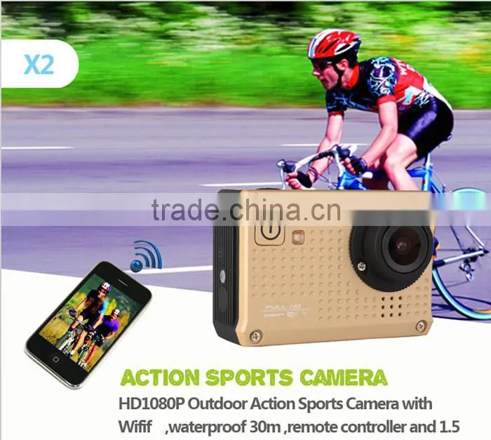 Hd 5 million pixels wide Angle lens loop video waterproof wifi camera car camera recorder