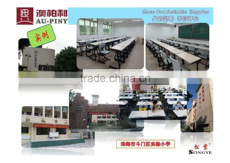(Furniture)Plywood laminated chair , molded wood veneer chair, vanishing chair of school furniture