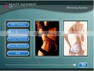 latest professional Ultrasonic liposuction cavitation slimming machine for wholesale