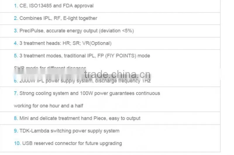 IPL shr hair removal machine laser magic permanent hair removal machine ipl