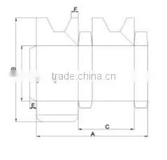 new design automatic folder gluer machine, paper box folding machine