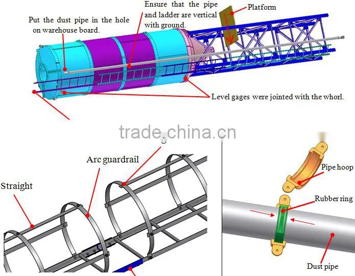 China 200ton cement silos cost