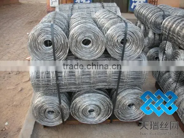 Hot Dipped Galvanized Cattle Field Fence/galvanized farm fence