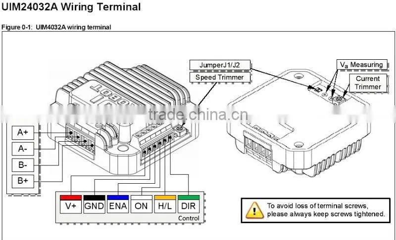 UIM24302-B Smart Self Pulsing Miniature Integrated Stepper Motor Controller