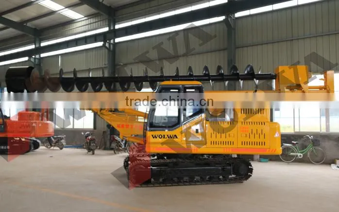 360 rotation crawler rotary drilling rig on sale
