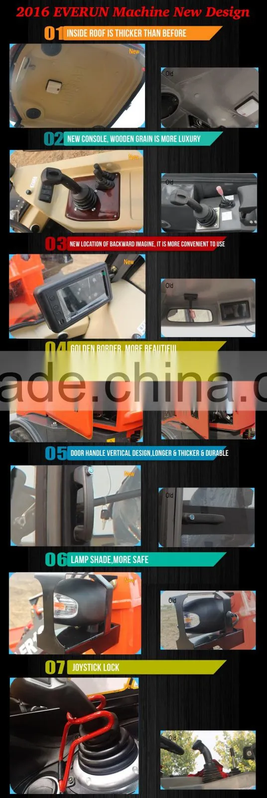 EVERUN Mini Tractor with Front End Loader ER16 Front Loader/Mini Tractor with Plow/Spare Parts for Sale
