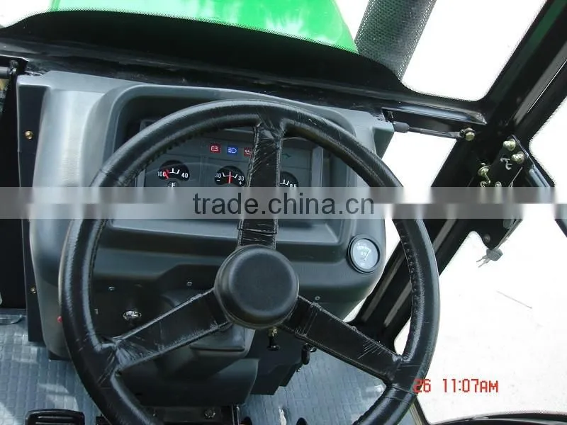chinese cheap farm tractors with new design front and end loader