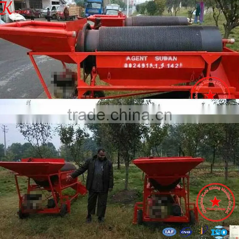 Movable gold Wash Plant in Southeast Asia