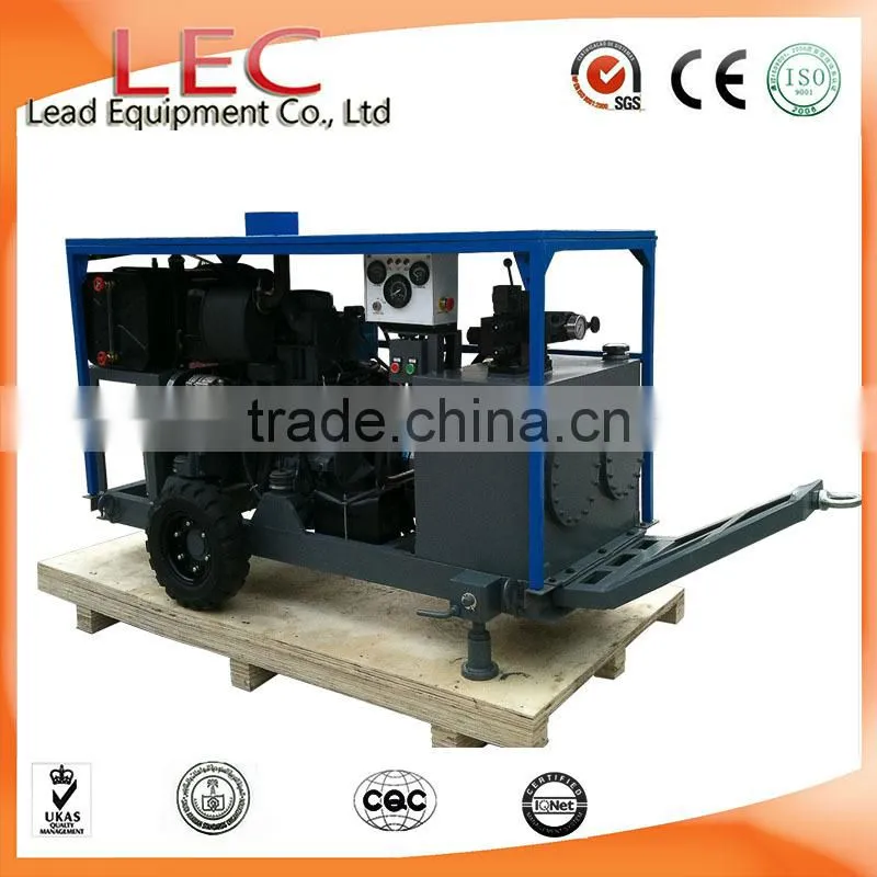 China Factory Customize Double Acting Diesel Hydraulic Power Unit