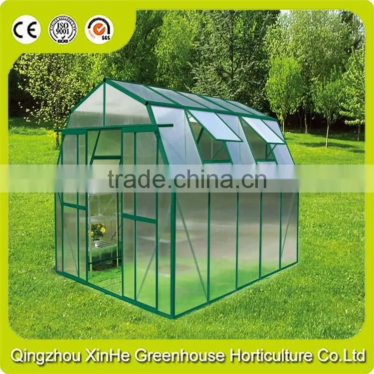 Outdoor Glass Greenhouse,Mini Greenhouse,Hobby Greenhouse Wholesale