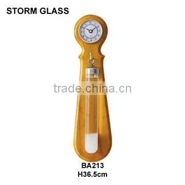 new developed wood frame fitzroy storm barometer BA1202