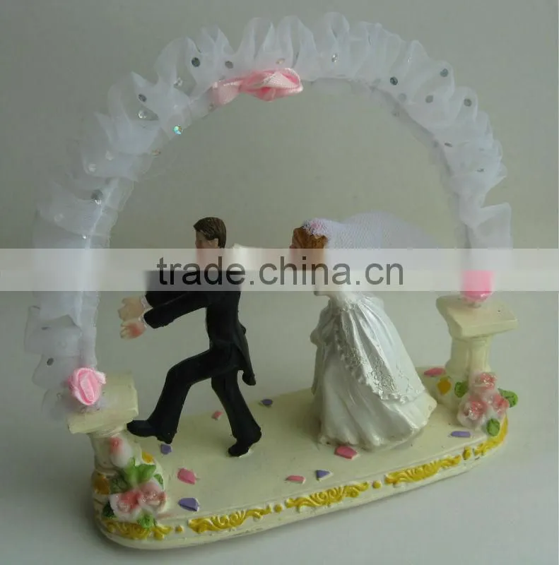2014 Newest resin wedding figurine
