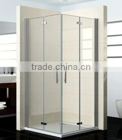 Free Standing Simple 2 sided shower enclosure,luxury shower room