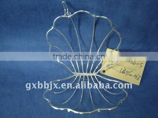 Silver/gold small metal shell decorative box