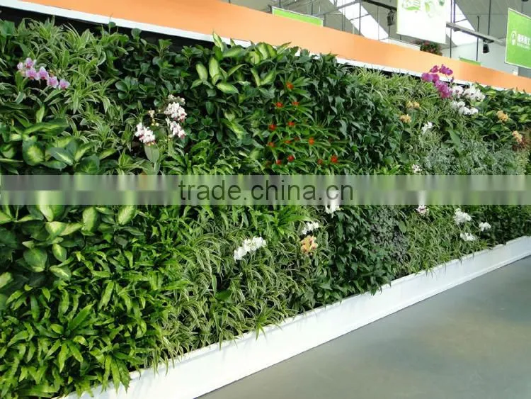 hot sale greenery wall artificial plant wall artificial fake wall hang plant