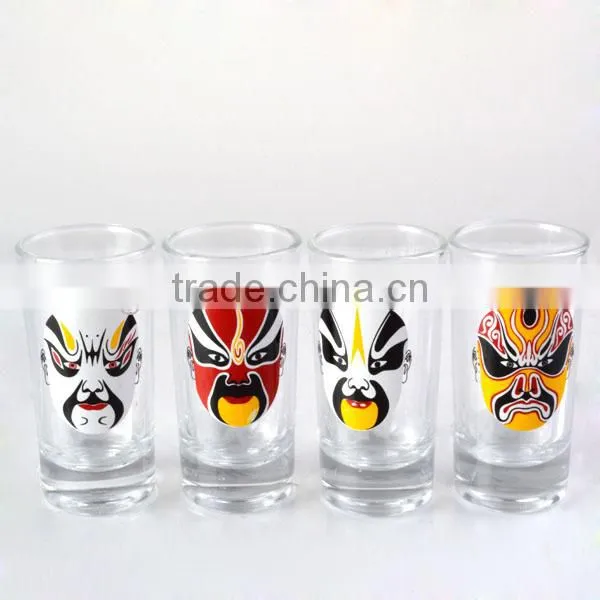 4pcs Japan sake with stone tray sets