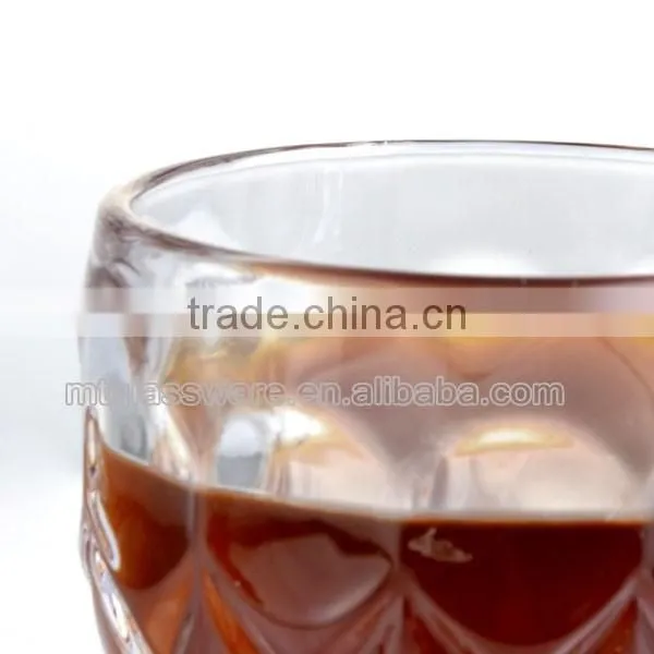 High Quality Machine made glass expresso coffee cup sets