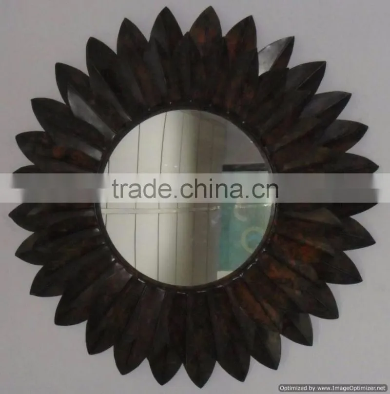 unique designing rectangle wall fancy mirror