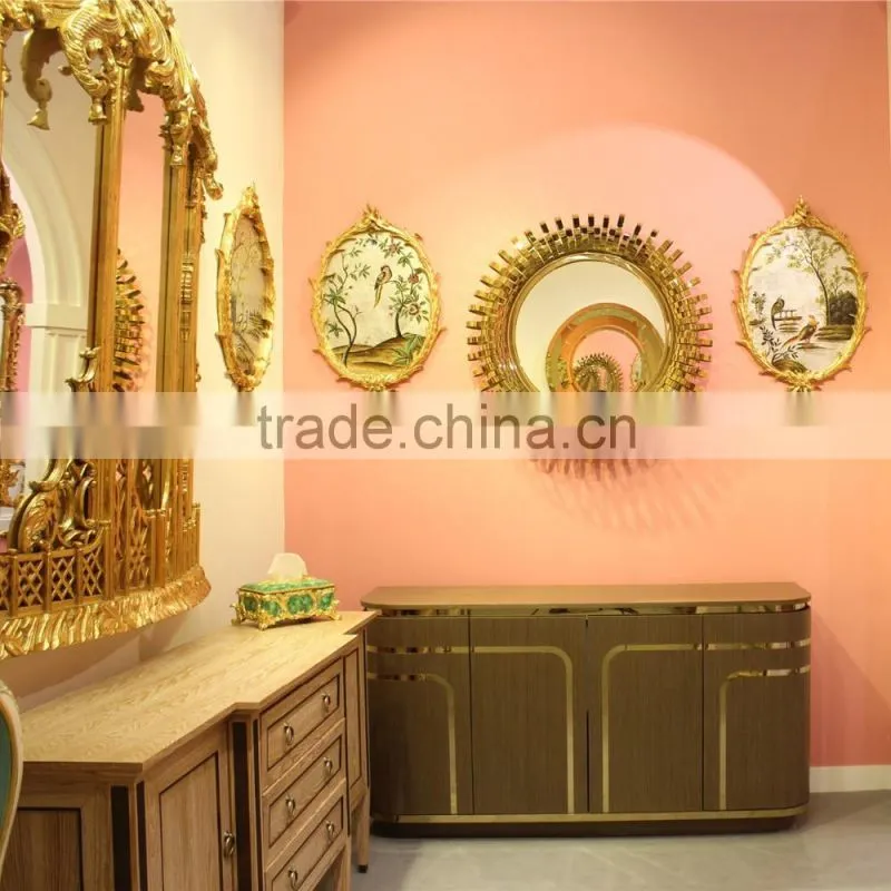 Metal Frame Interior Decorative Mirror