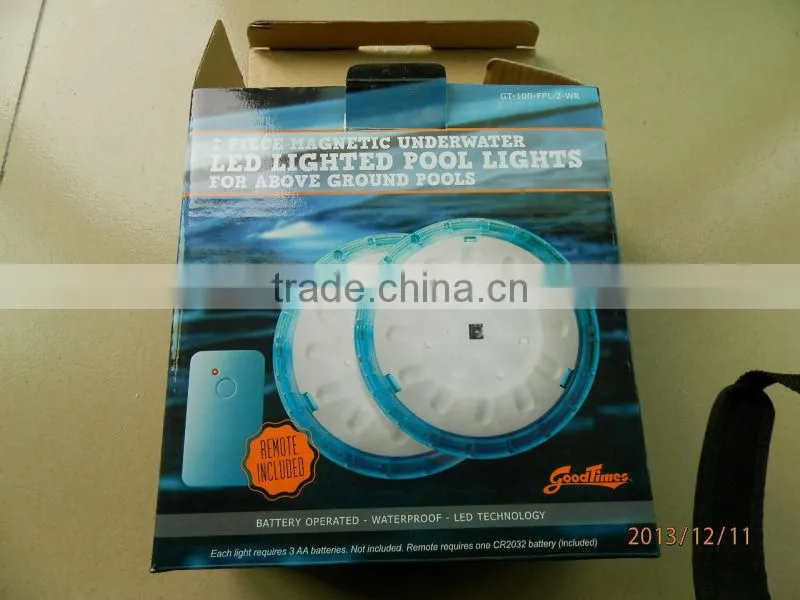 anti-rust led underwater light swimming pool light for concrete|fiberglass|vinyl liner pool