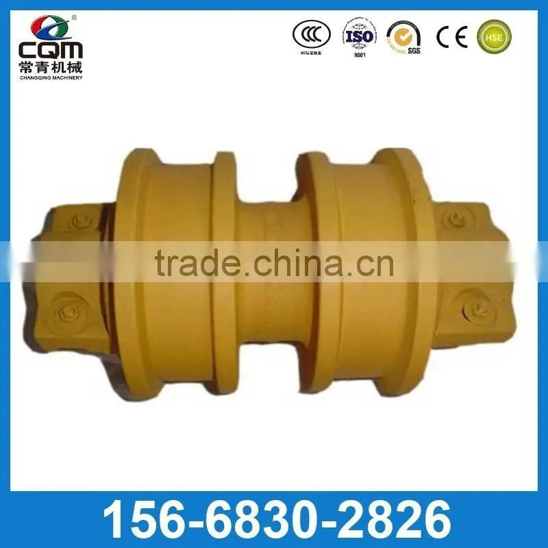 high quality excavator track bottom roller for CAT320