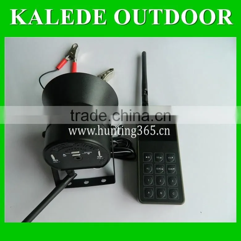 Kalede 2016 Newest model CP-830 bird caller,with special function---one remote can control 3 devices at the same time.