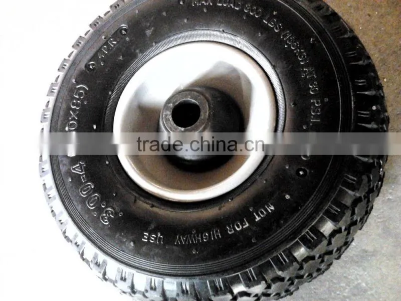 Metal rim wheel 3.00-4(260x85) with plastic hub