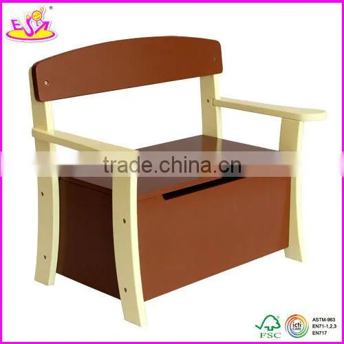 2015 New kids wooden toy box,popular children wooden toy box and hot multifunction wooden toy box with good printing W08C032