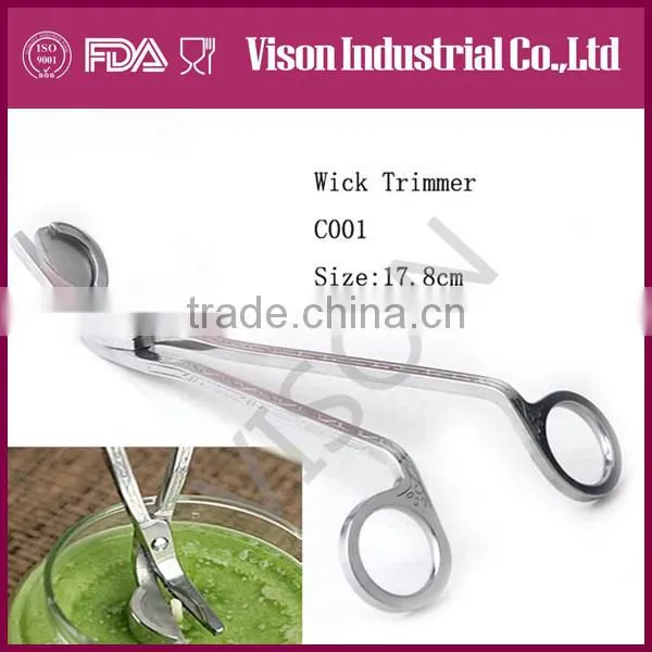 Stainless Steel Candle Snuffer, Wick Dipper and Candle Wick Trimmer