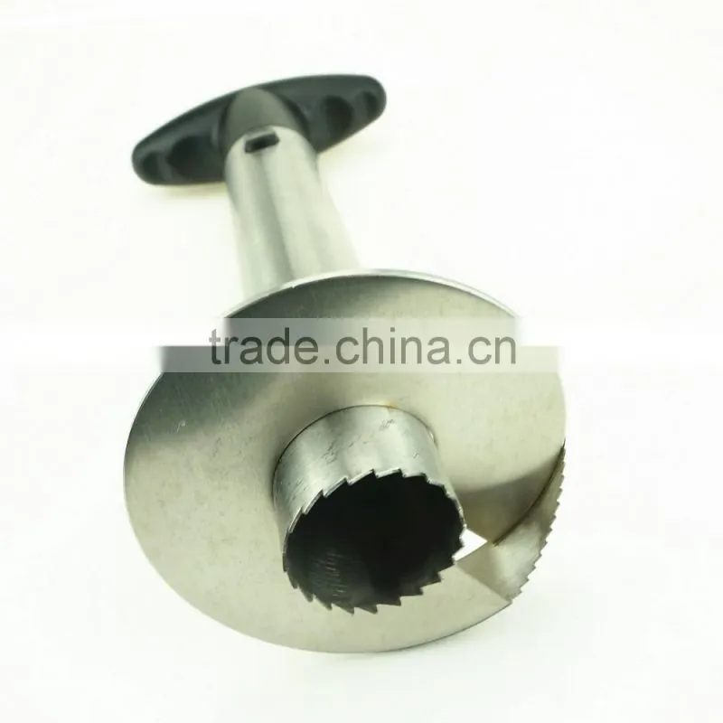42061 Easy Cooking Tool Stainless Steel Pineapple Peeler Corer Slicer With Colorful Handles