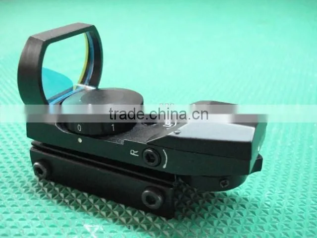Tactical Reflex Sight and Reflex Scope with 4 variable red dot reticles (1X22X33)