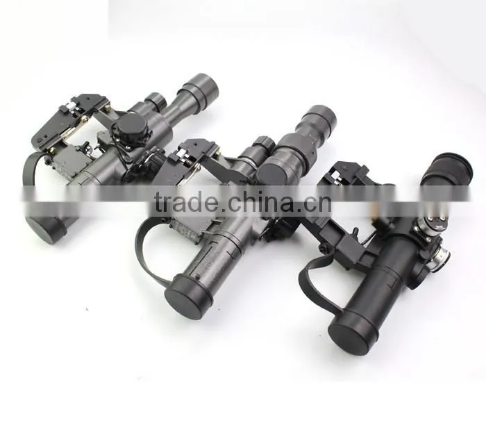 Military Standard Riflescope with SVD 4X24 Red Illuminated Reticle Rifle Scope