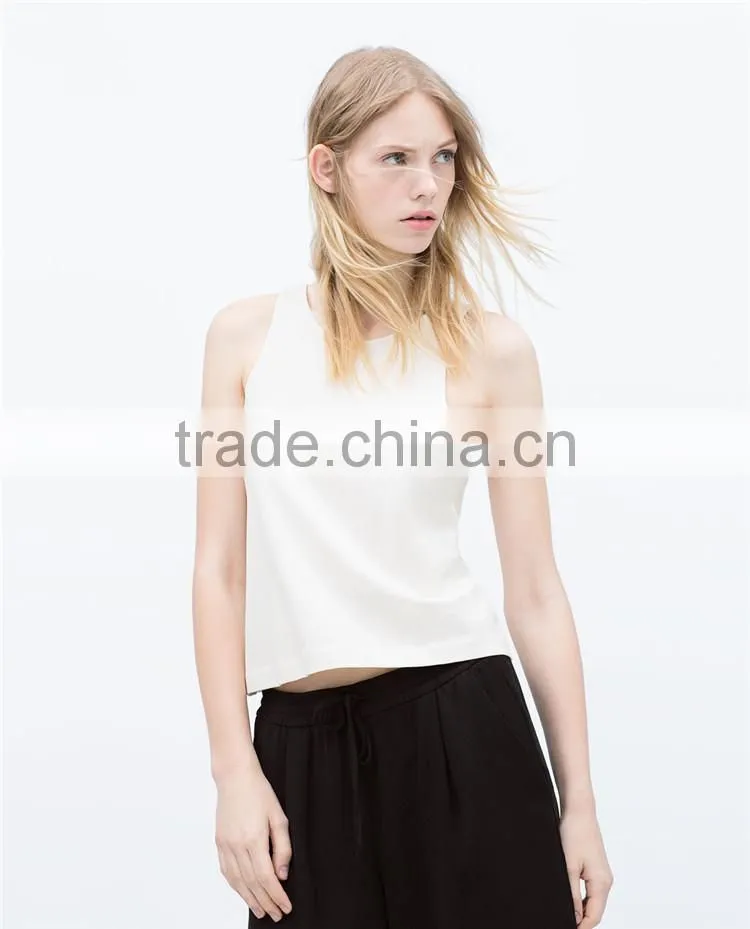 2016 New design Womens tank top loose