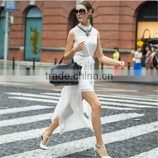 Women Short Sleeve casual summer one piece dress latest