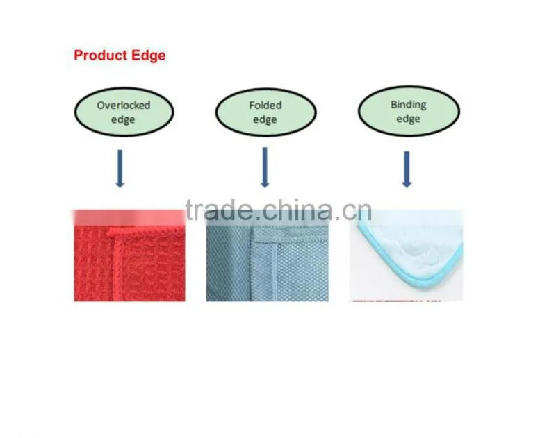 solid 100% polyester cleaning cloth in bag, microfiber kitchen towel manufacture, super absorbent microfiber cleaning cloth