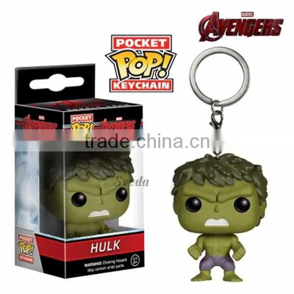 2017 New Movie ALIEN POP figure key chain, ALIEN pocket POP keychain,MINI PVC keychain