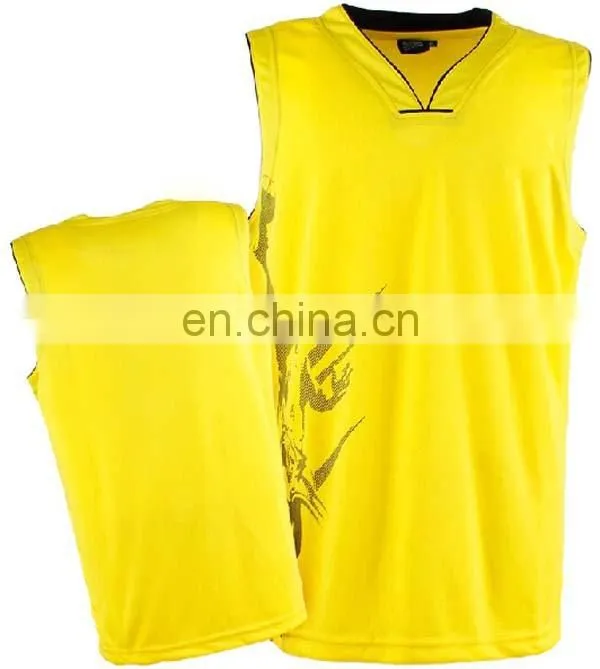 polyester sublimation basketball jersey