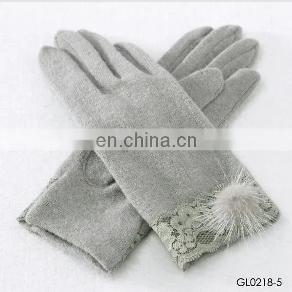 Cotton Glove Winter Ladies Girls Knitted Winter Glove Keep Your Hands Warm