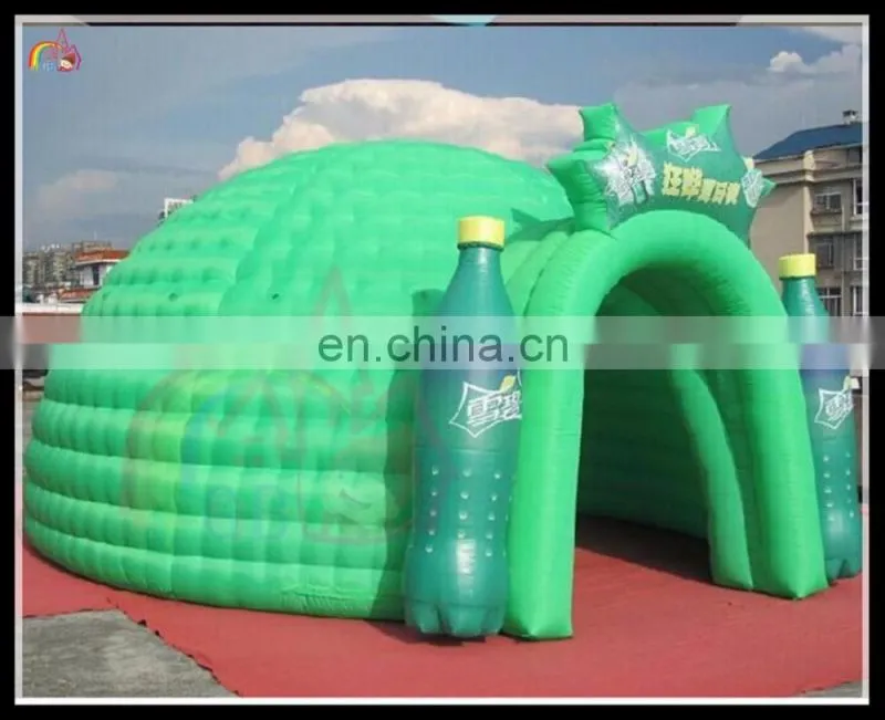 China manufacture inflatable advertising equipment tent , advertising inflatable igloo , inflatable air dome