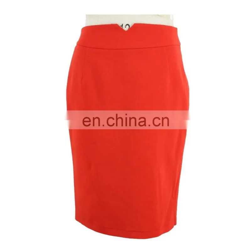 High Quality Heavy Knitted Fabric Formal Woman Skirt Office wear