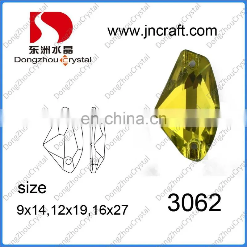 Wholesale Sew on Crystal Button for Women Rhinestone Costume Jewelry Accessories