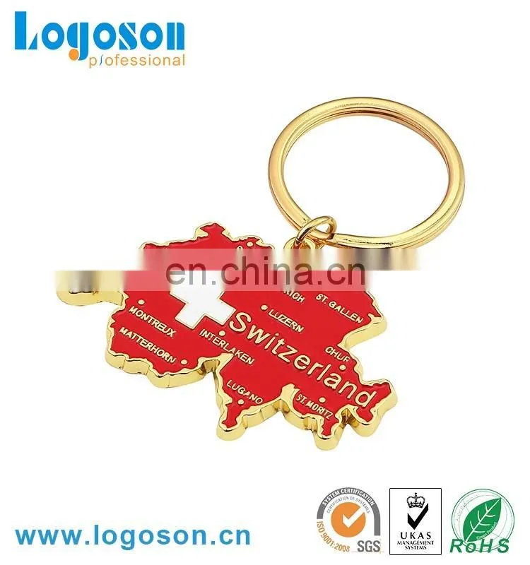 2017 wholesale custom shape keychain metal for decoration