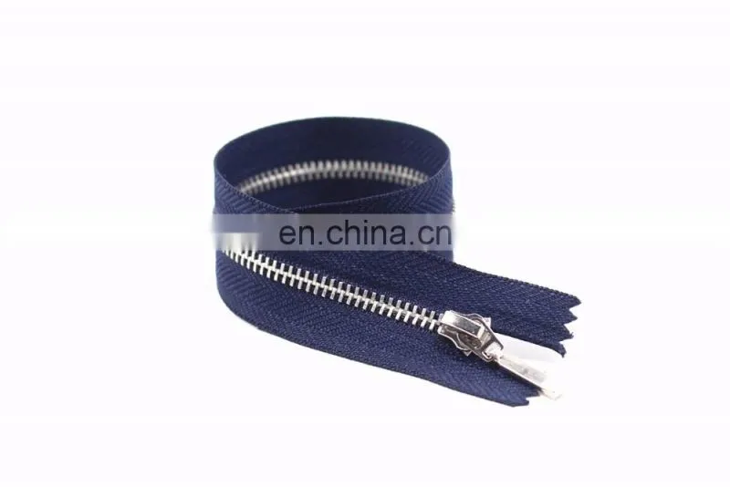 5# gun teeth open end Heavy Duty Separating metal zipper