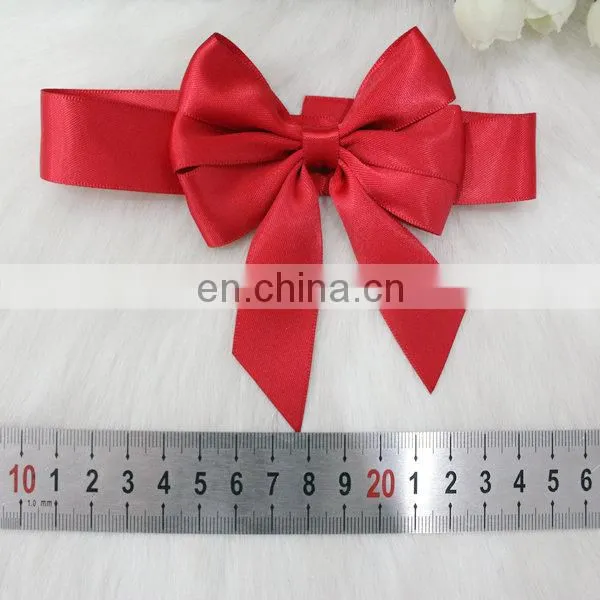 Fashion new style pre tied stretch bow