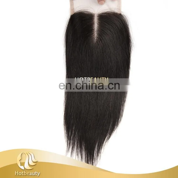 Free parting lace closure silk invisible part closure