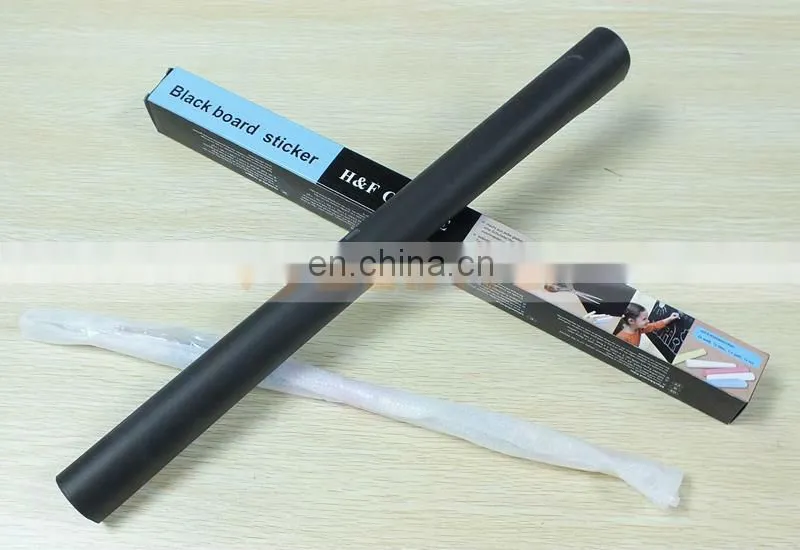 Hot Sales 45 x 200cm PVC Peel & Stick Chalkboard, Removable Wall Paper Decal, Blackboard Sticker