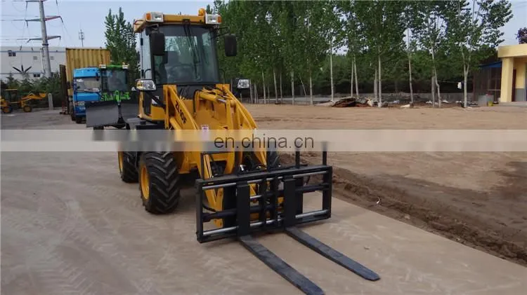 Over 10 years manufacturer mini front loader zl10f wheel loader