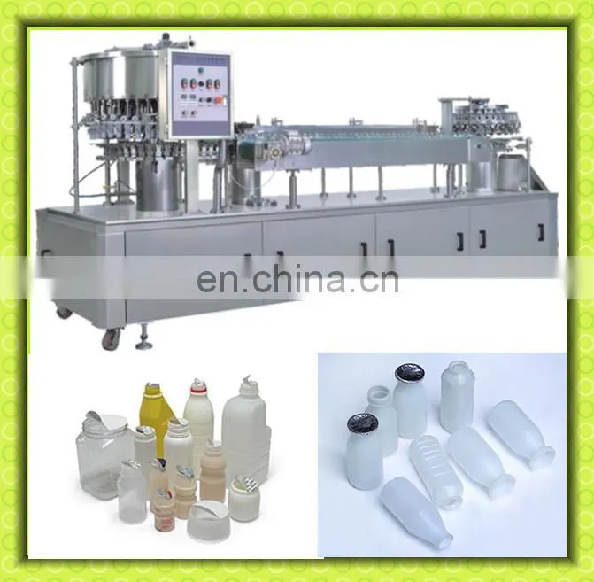 Soy milk&milk filling and sealing machine for Plastic bottle