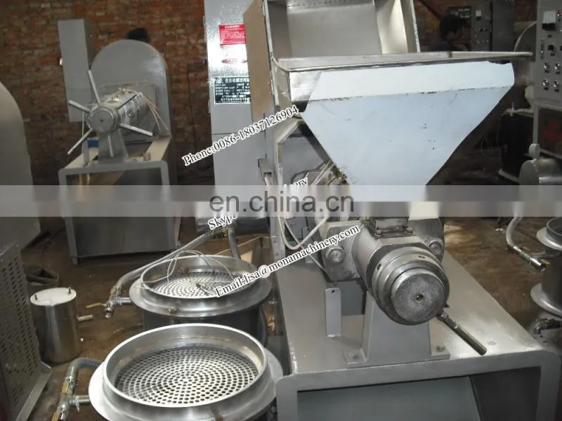 Factory Outlet rapeseed peanut oil press / automatic screw press / sesame oil-flow machine